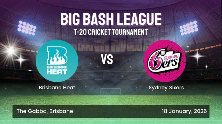 BBL ID Login WIN MATCH 365 Brisbane Heat vs Sydney Sixers BBL 2026