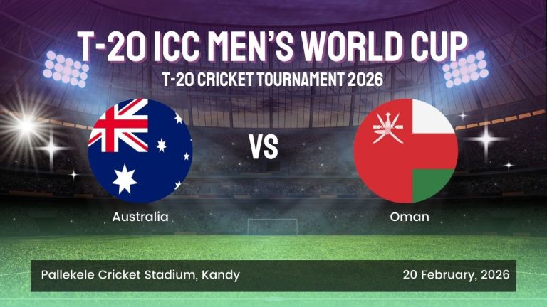 Login T20 ID WinMatch365 Australia vs Oman