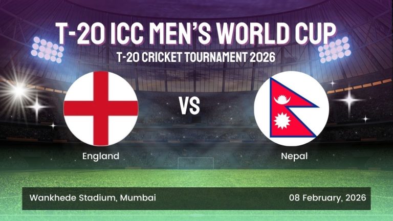 T20 ID Cric Match365 England vs Nepal
